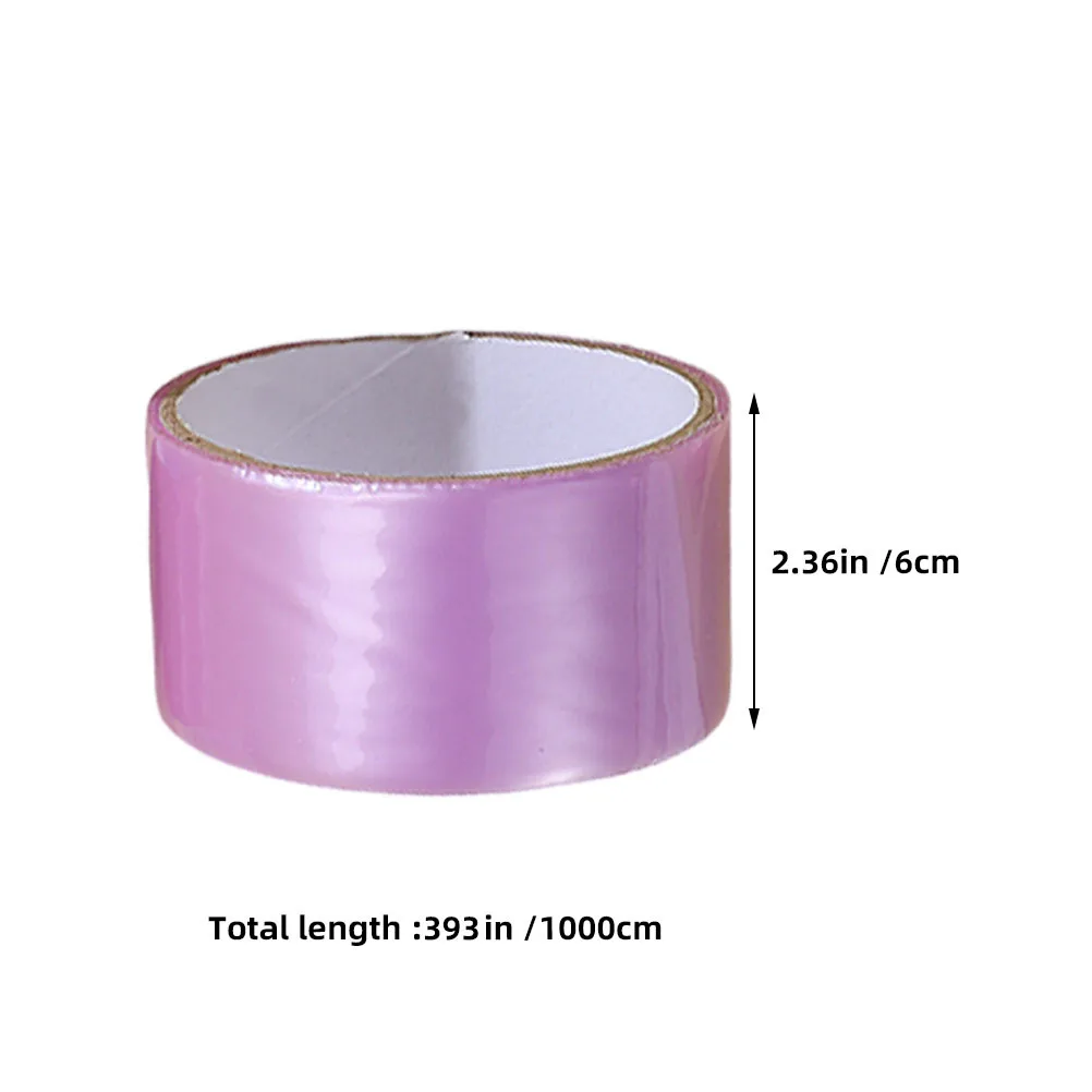 6 Rolls Pearl Sticky Ball Tape Ultrawide Colorful Decorative Adhesive for DIY Crafts Creative Projects Fun Rolling Tape