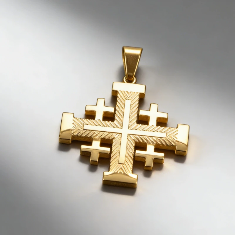 Hochwertiger Kreuzanhänger für Männer und Frauen, Retro-Kreuzkette, religiöser Amulett-Schmuck, wasserdicht, für den Alltag/Partys geeignet, Geschenk. – Detail 2