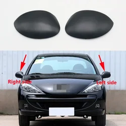 For Peugeot 206 207 Citroen C2 Picasso Car Outside Rearview Mirror Shell Housing Wing Door Side Mirrro Cover Cap