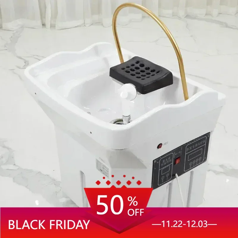 Shampouineuse Head Spa Wash Basin Chair Water Circulation Shampo Stylist Chair Sink Stylist Hair Move Furniture Salon Portable