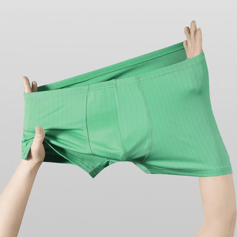 

Мужское нижнее белье. Боксерские шорты из чистого хлопка. Материал из ледяного шелка, комфортный и дышащий. Для подростков. Распродажа -