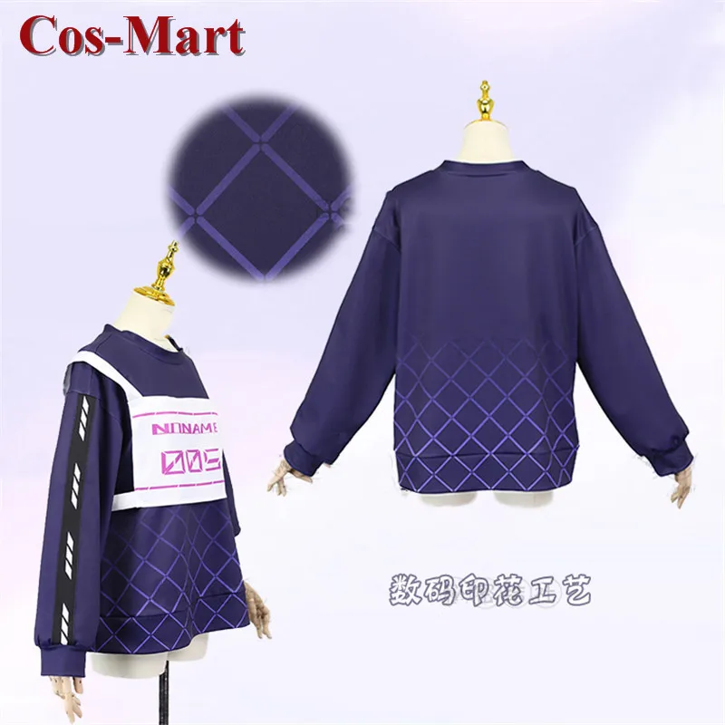 Cos-Mart Anime Vtuber Selen Tatsuki Cosplay Kostüm Süße Reizende Hoodie Aktivität Party Rollenspiel Kleidung