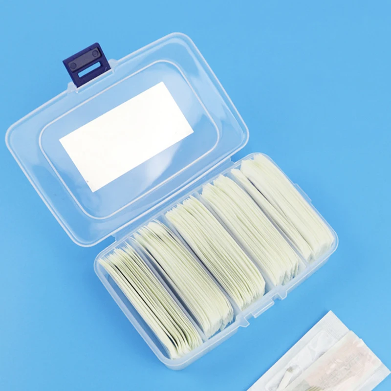 5/6 Grids Transparent Tattoo Needles Storage Box Finger Gloves Eyebrow Razor Blades Tattoo Permanent Makeup Storage Box