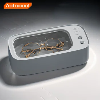 400Ml Elektrische Draagbare Huishoudelijke Ultrasone Reiniger Make-Up Borstelreiniger Huishoudelijke Ultrasone Sieraden Reinigers