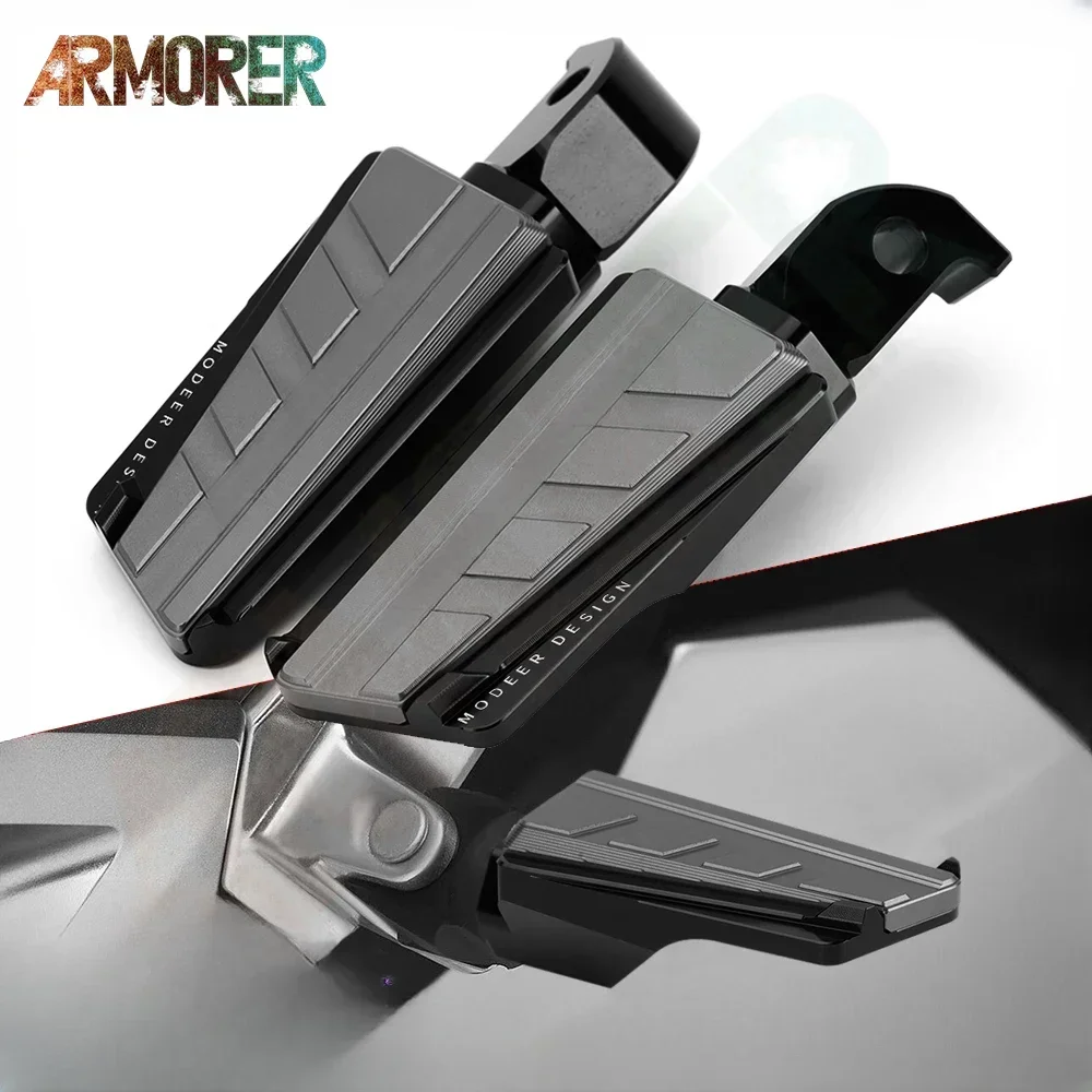 

Motorcycle Accessories CNC Aluminum Rear Passenger Foot Rests Pegs Footrests For YAMAHA XSR700 XSR 700 xsr700 XSR900 XSR 900