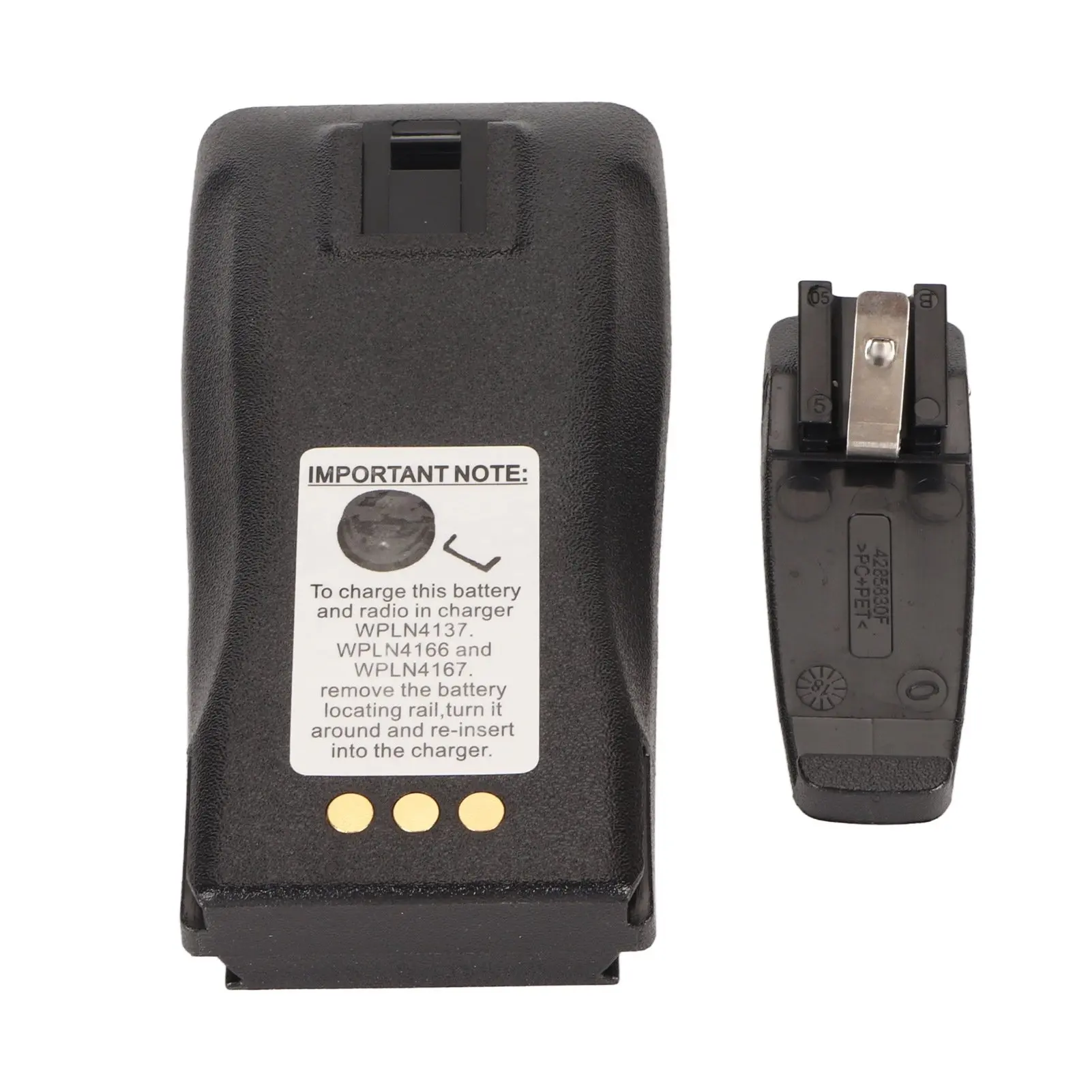Walkie Talkie Battery Case Shell for Motorola DEP450 EP450 DP1400 PR400 CP140 CP040 CP200 CP180 GP3188 (Shipped without battery)