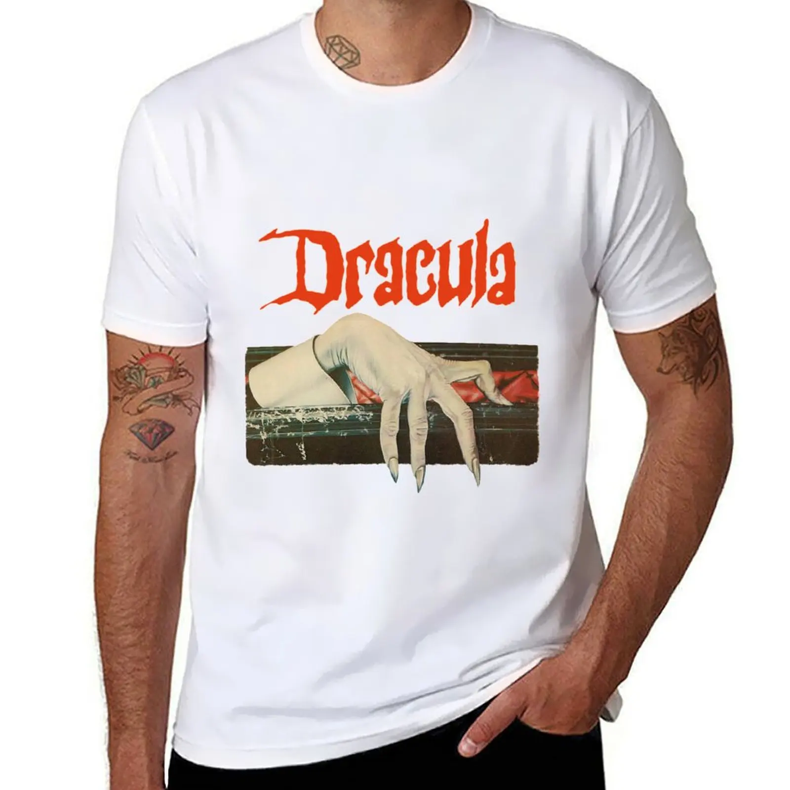 

Vintage Dracula T-Shirt Lightweight Cooling Short Sleeve Tee