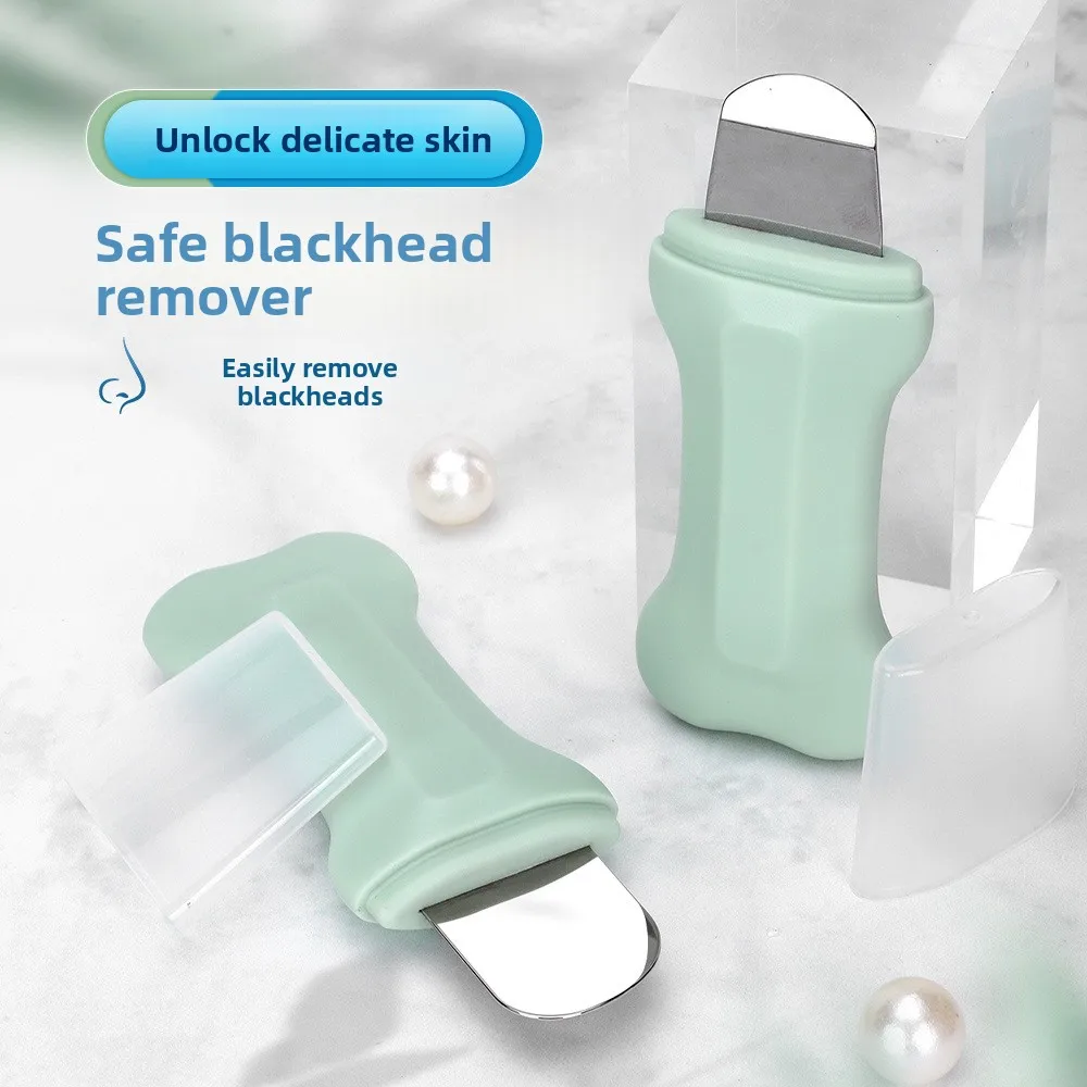 Manual Blackhead Remover Shovel Pore Cleaning Scraper Facial Exfoliator Skin Care Beauty Tool
