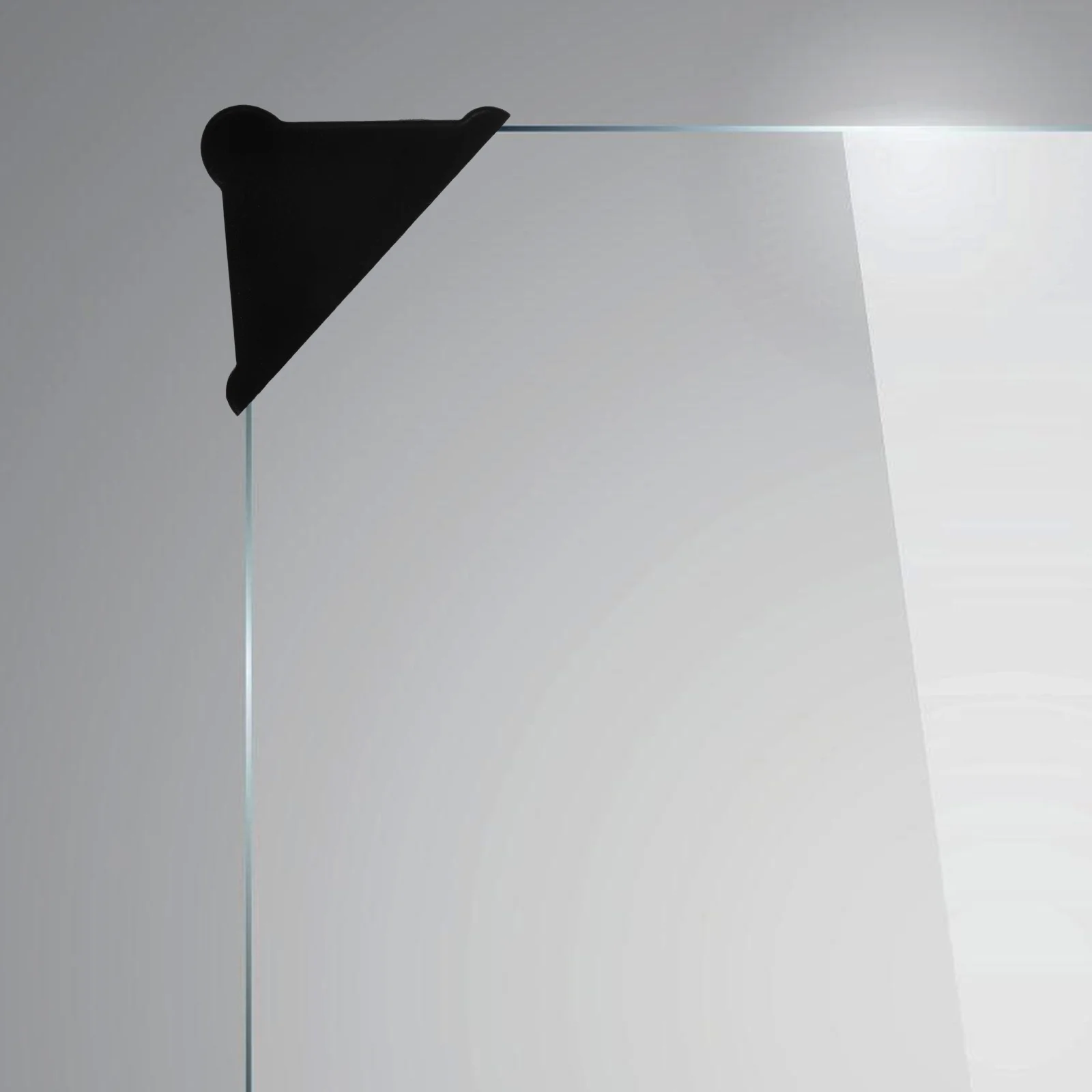 100pcs Corner Protectors Triangle Plastic Glass Edge Protection For Sheets Mirrors Shelves Board Guard Trim Bumper