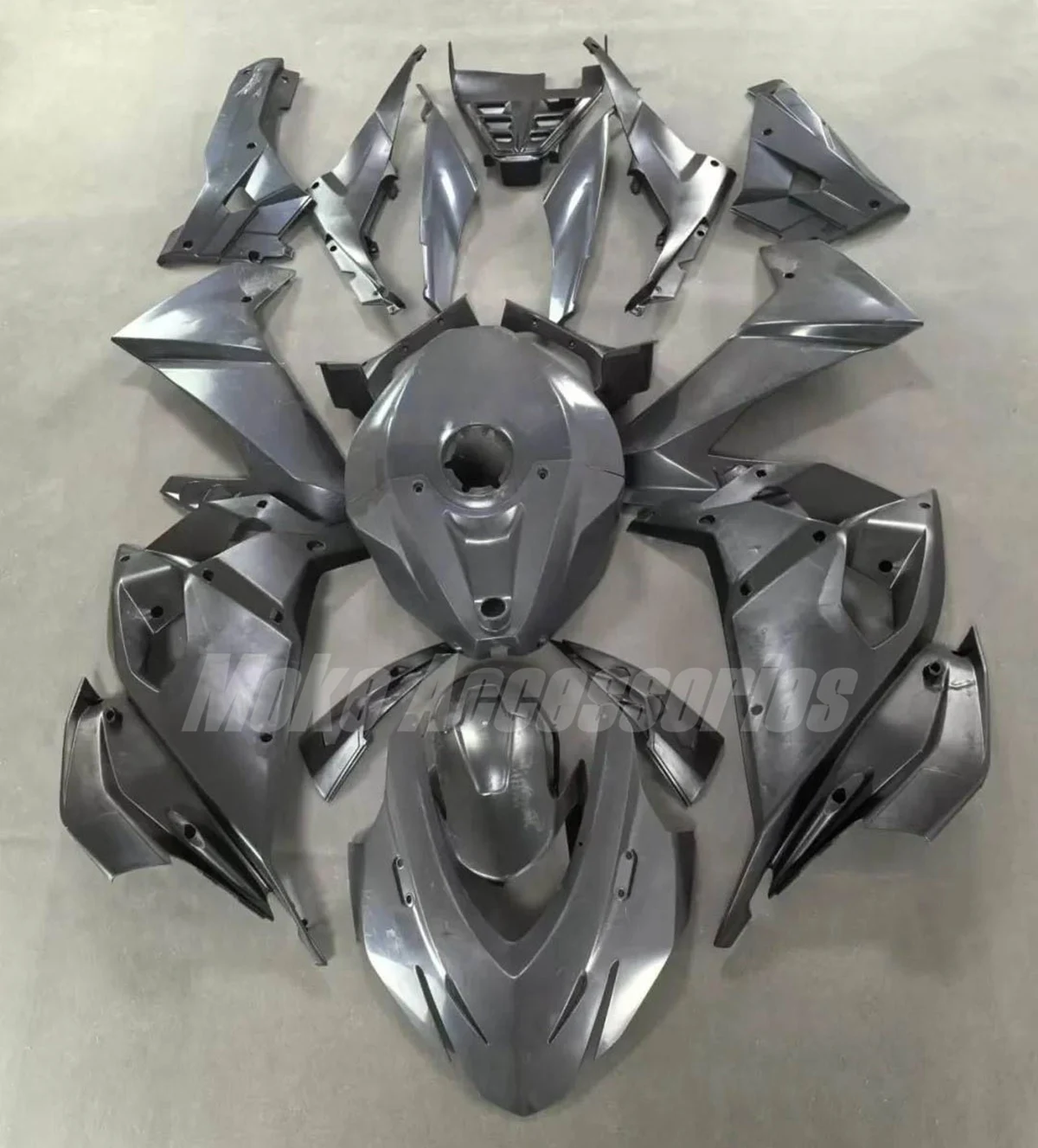 

Motorcycle Fairings Kit Fitfor RS 457 2024-2025 Bodywork Set Abs Injection New Unpainted