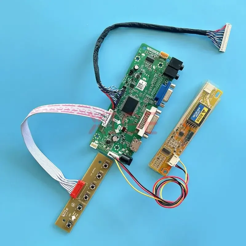 

For LP171W02 LP171WE2 LP171WE3 MNT68676 Controller Board 1680*1050 DVI VGA LVDS-30Pin HDMI-Compatible DIY Kit 1CCFL LCD Monitor