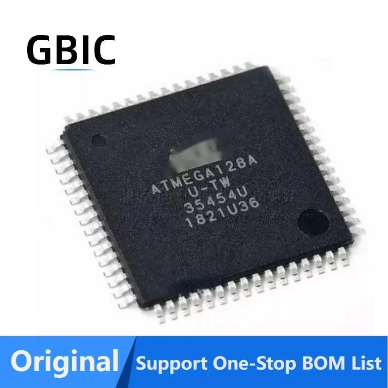 

10 шт. ATMEGA128A-AU ATMEGA128AU LQFP64 ATMEGA64A-AU ATMEGA64AU TQFP64 MCU фирменные чипы ic