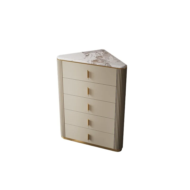 LMM light luxury chest of drawers Italian modern fashion storage drawer three four six bucket cabinet