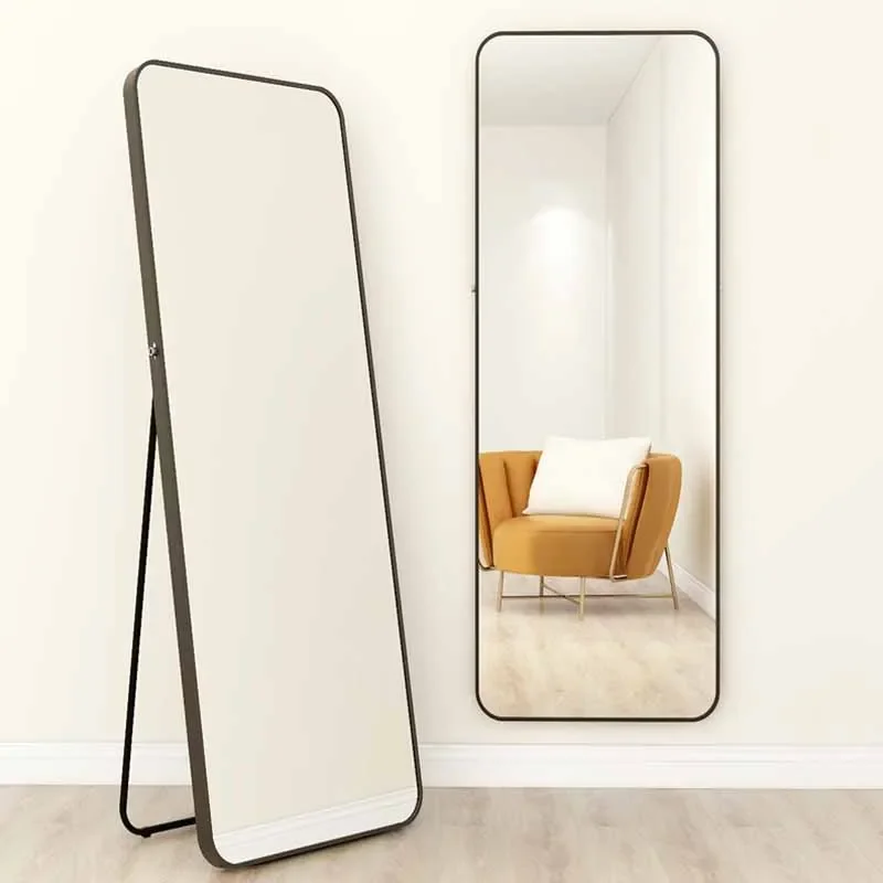 Shower Rectangle Wall Mirror Makeup Frame Korean Bath Wall Mirrors Full Length Sticker Specchi Decorativi Decoration Accessories