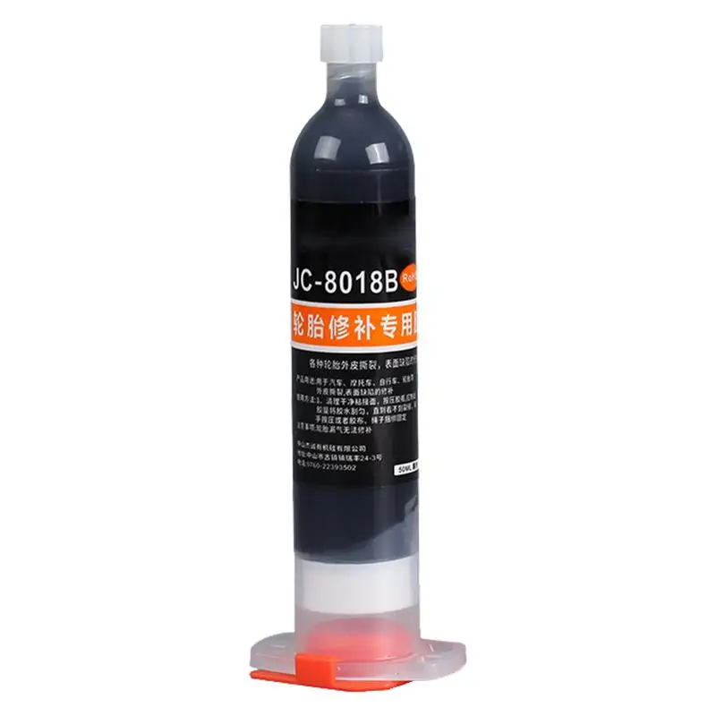 Tire Sidewall Repair Glue 50ml Tire Patch Glue Waterproof Rubber Cement For Tire Repair Tyre Sealant Restoration For Truck