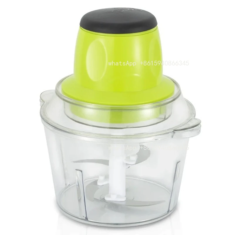 Electric Meat Grinder/Blender/Meat Mincer/Small High-Power Food Processor with Glass Pot Body