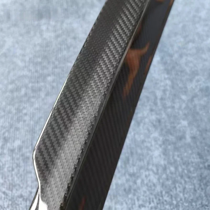 Auto Parts Lightweight Genuine Dry Carbon Fiber Roof Spoiler UV Treated For 5 Series G60 M5 G90 2024+
