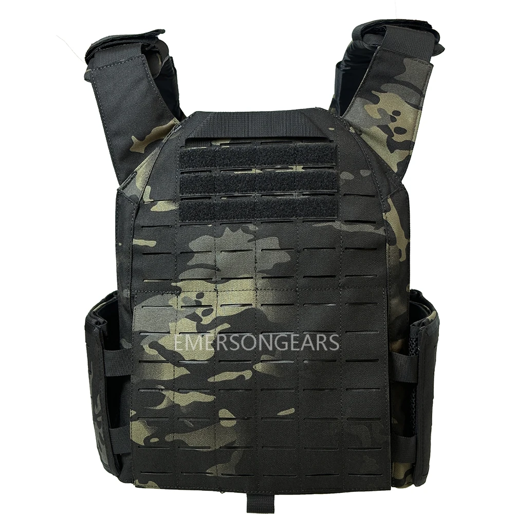 EMERSONGEARS Camouflage Color   STRAND HOGG Version  plate carrier Laser cutting  Quick Release Adjustable tactical  Vest