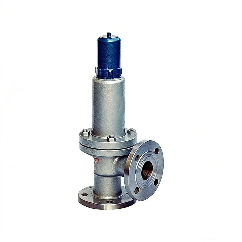 Spring micro-opening closed flange, stainless steel/cast steel, steam boiler pressure relief exhaust