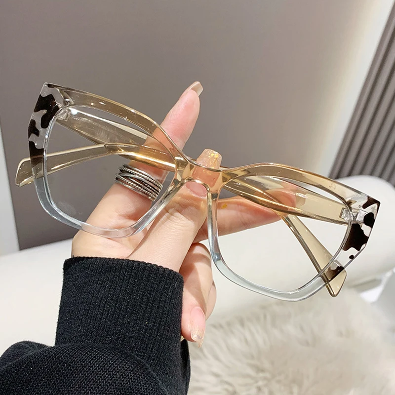 Cat eye Glasses Optical Frame Women Blue Light Blocking Eyeglasses Brand Designer Spectacles Computer Glasses Eye Protection New