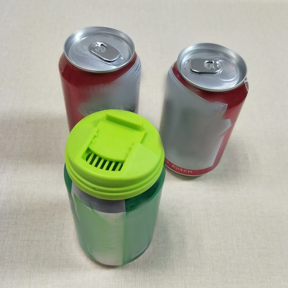

8pcs Soda Can Lid Covers Seal Opening Beverage Can Protectors Reusable Pp Material Easy Clip Caps For Beer Cans Portable Covers