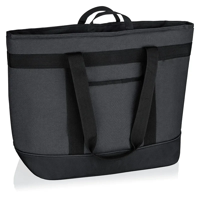 Borsa refrigerata per conservazione di picnic da campeggio all\'aperto con isolamento ispessito in foglio di alluminio a doppio strato di grande