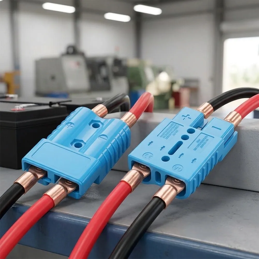 Backup Power Systems 120A Connector Rust Resistant Connection Quick Disconnect Silver-plated Copper Terminals Backup