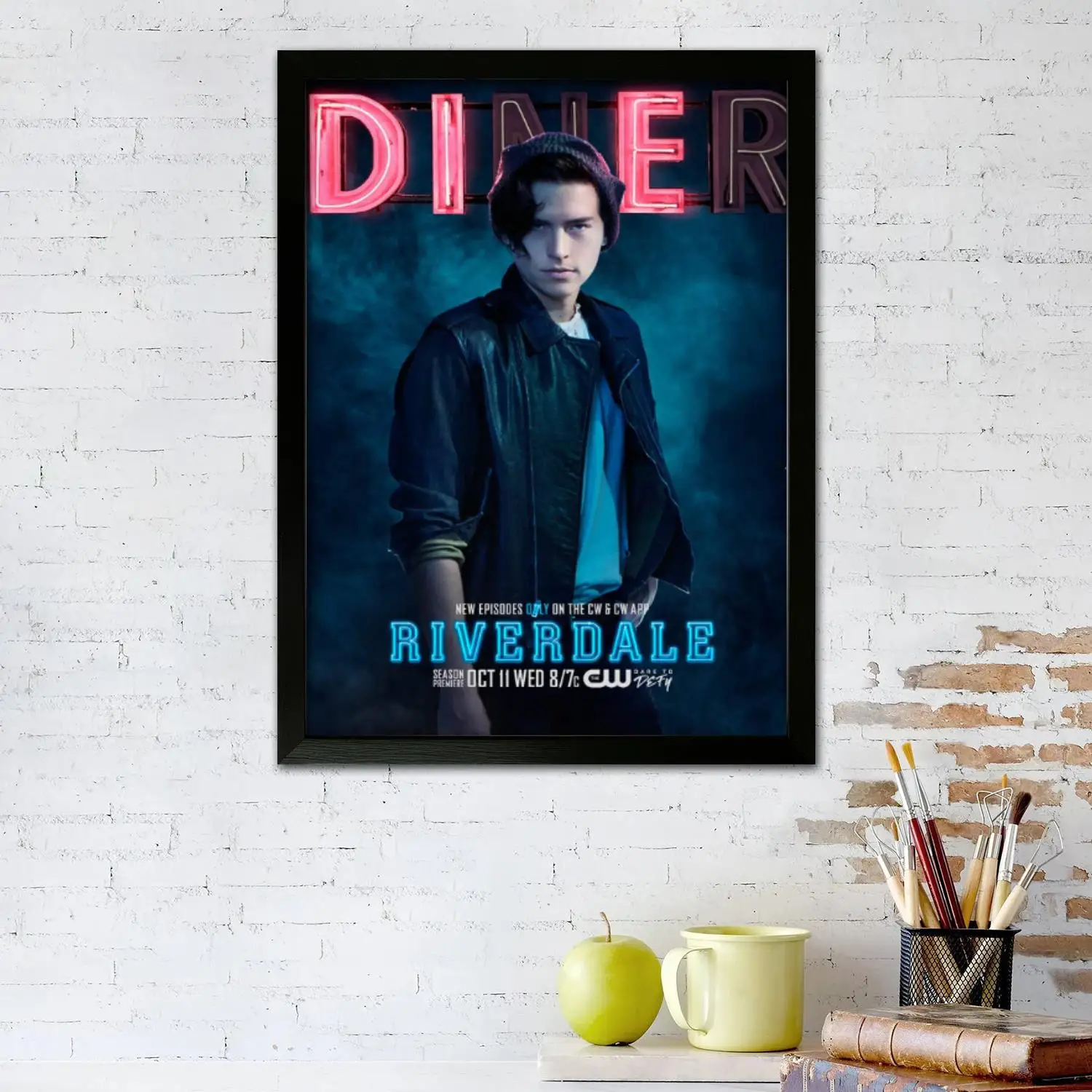 jughead riverdale Canvas Art Poster, Wall Art Picture Print, Modern Family Bedroom Decor Posters,Decorative painting