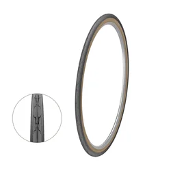 Kenda Bike Tires 700 x 25C 28C 32C 35C Premium Road Commuting Bicycle Tires with Retro Yellow Sidewalls High TPI for Enhanced