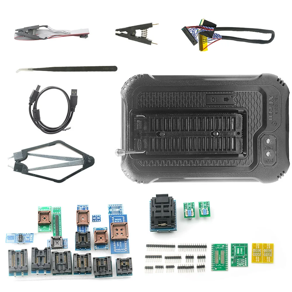 Imagem -04 - Xgecu-programador T48 Tl8663g com Cabo Isp Suporte 31000 Mais para Eeprom Mcu Spi ni sem Flash Emmc ic Equipe