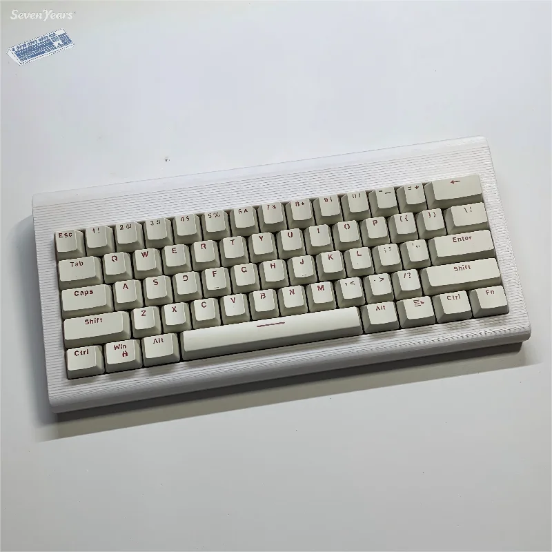 SY1 Retro 60% Keyboard Case Compatible With Gh60 3d Print Shell Custom Diy Magnetic Axis Keyboard Case Modification Accessories