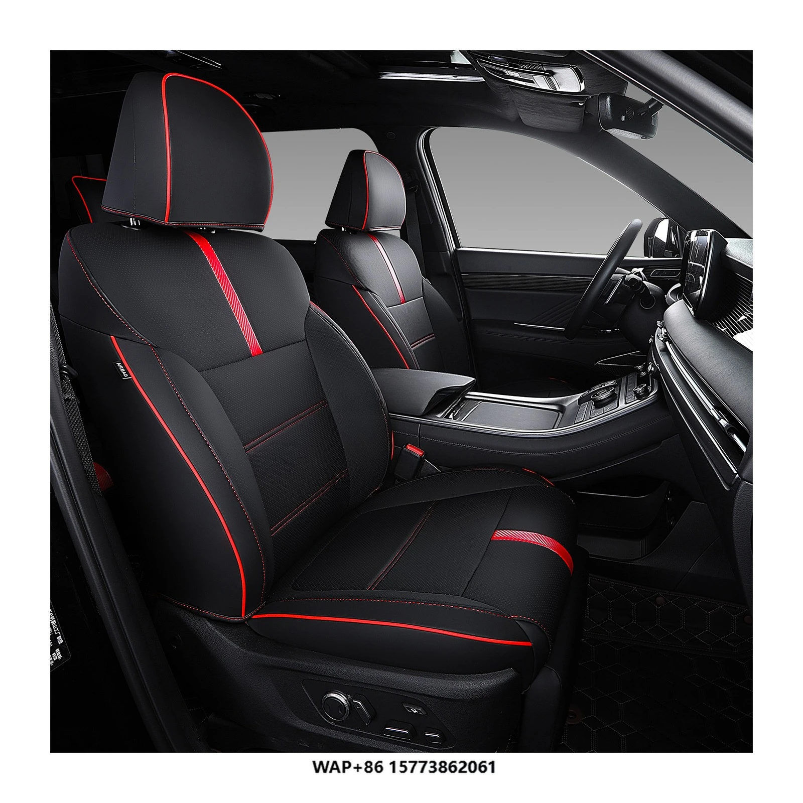 

Luxury Car Seat Cover Customized for 2020-2023 Hydai Palisade Car Leather Seat Covers Car Accessories