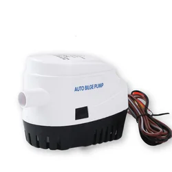750GPH 1100GPH Automatic boat bilge pump 12V 24V DC submersible electric water pump small 12V Volt 750 1100 Gph auto