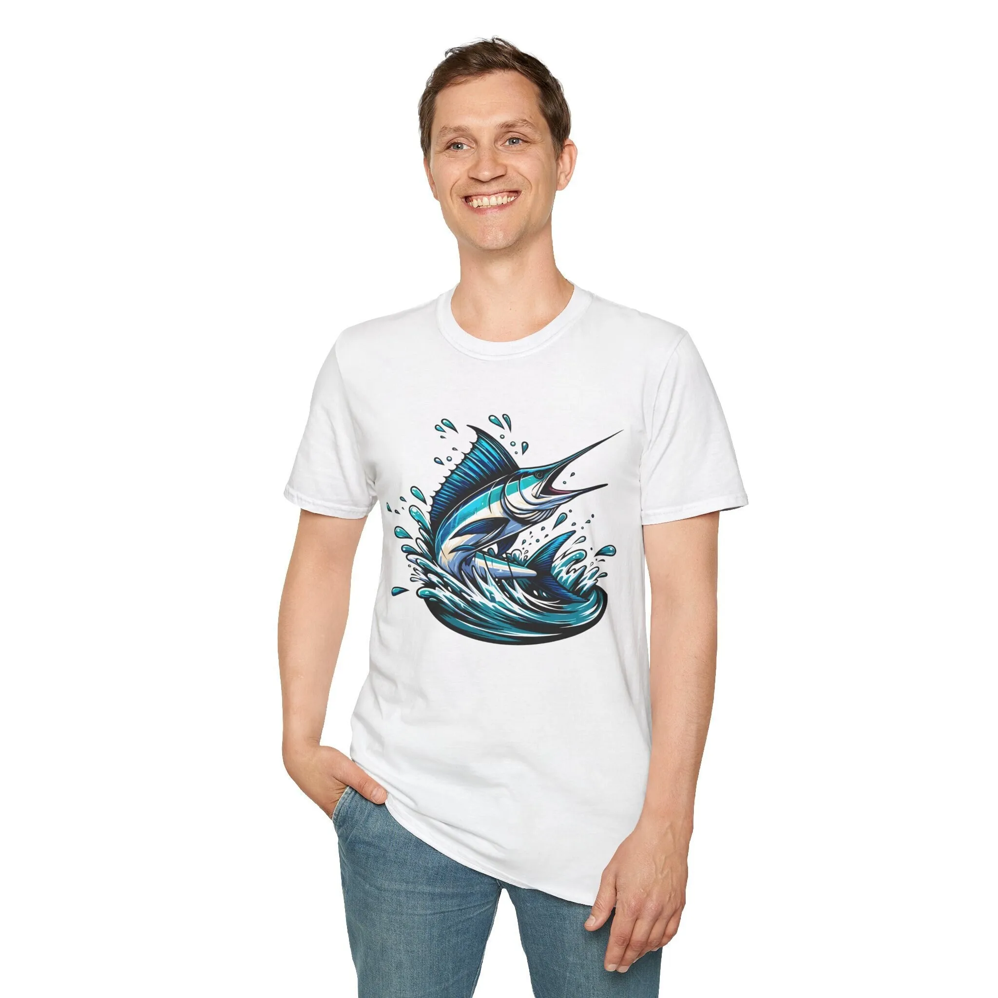 Sailfish Deep Sea Fishing Saltwater Fish Sport Fisherman T Shirt