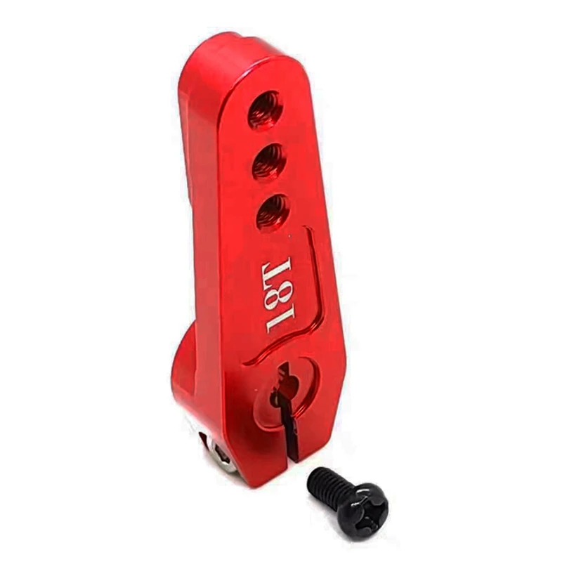 18T المعادن توجيه سيرفو الذراع القرن ل 1:5 باجا روفان DS5160 Ssg 60 كجم RC سيارة RC طائرة سيرفو سوينغ الذراع أجزاء #3