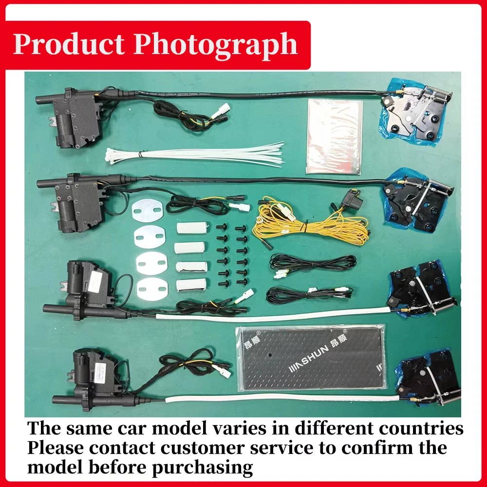 for Great Wall Haval F7 F7x 2018-2024 Automatic Soft Close Door Electric Power Closing Comfort Closing Suction lock Quiet System