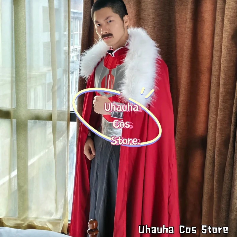 Fantasia de Cosplay SUGOI COS*/Cartoon Invincible Thragg, Capa e Macacão para Disfarce em Festas, Fantasia Masculina para Halloween