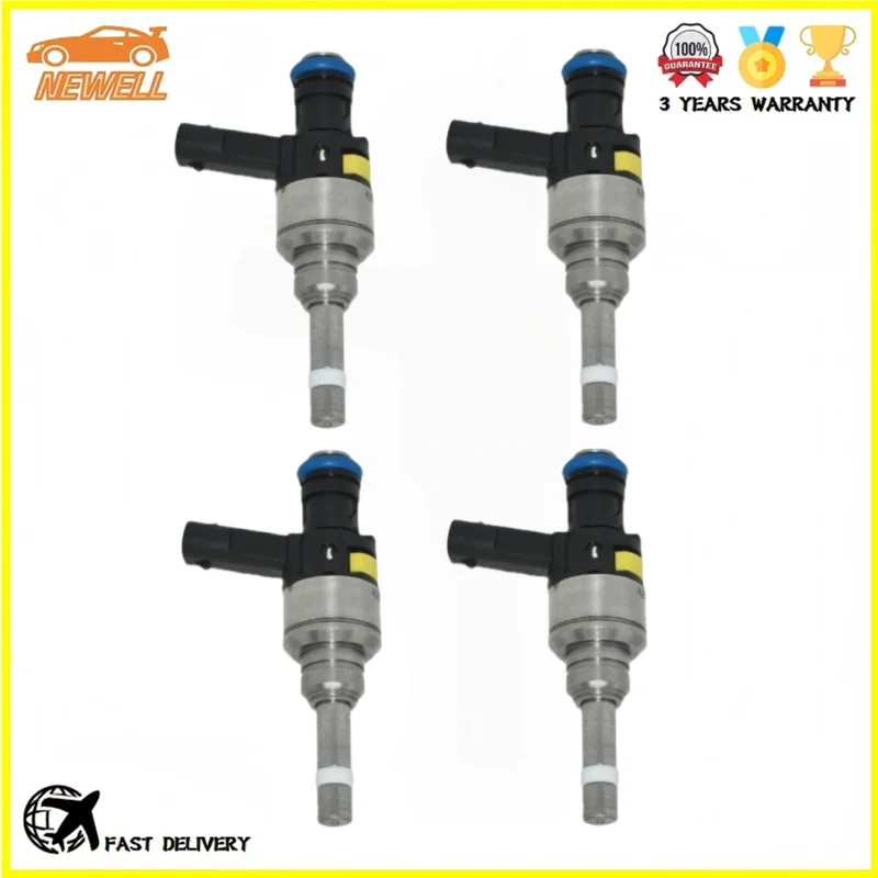 4pcs A2710781123 Fuel Injector For Mercedes-Benz C250 SLK250 2012-2015 M271 W204 W207 W212 C180 C200 E200 E250 SLK200 FJ1211