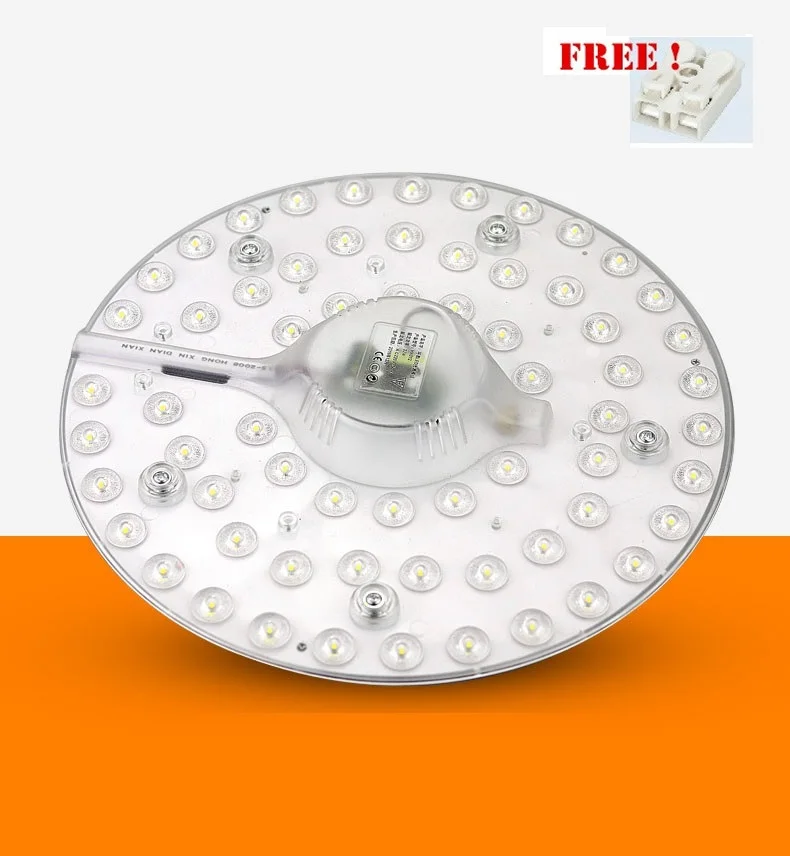 원격 제어 교체 가능한 LED 광원 천장 3 색 64W/80W/48W 185V-240V, 자석 Led 조명 교체