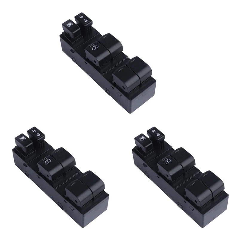 

3X 25401-3AA1B 254013AA1B Power Window Master Switch Button For Nissan Versa Note HR16DE 25401-3AA2B 1S14439