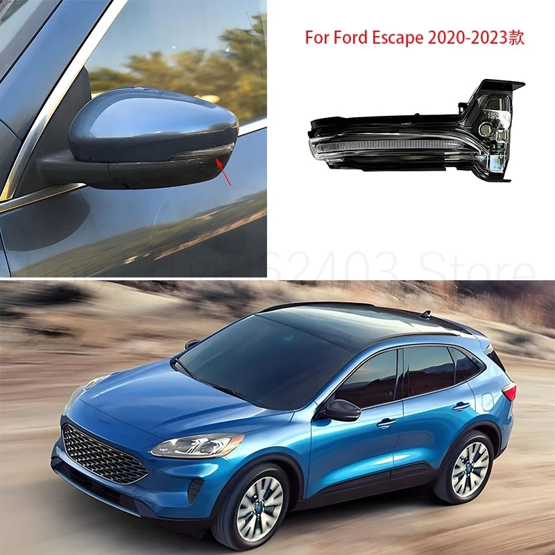 

Applicable to Ford Sharp Escape mirror lights 20-23 rearview mirror turn signal reflector signal light accessoires voiture