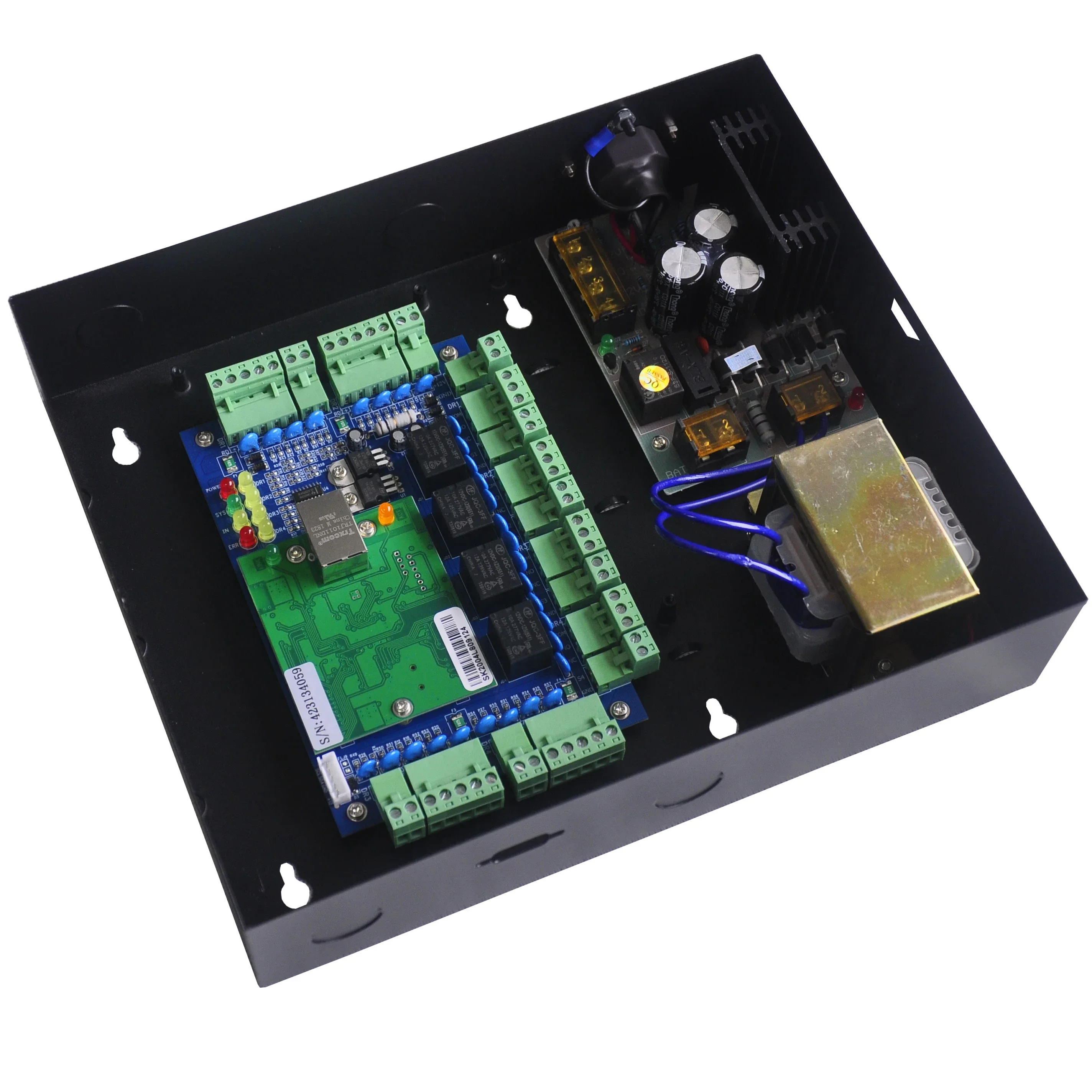 Durable and sturdy TCP/IP Web network access for 4 doors access control board system for security access control system