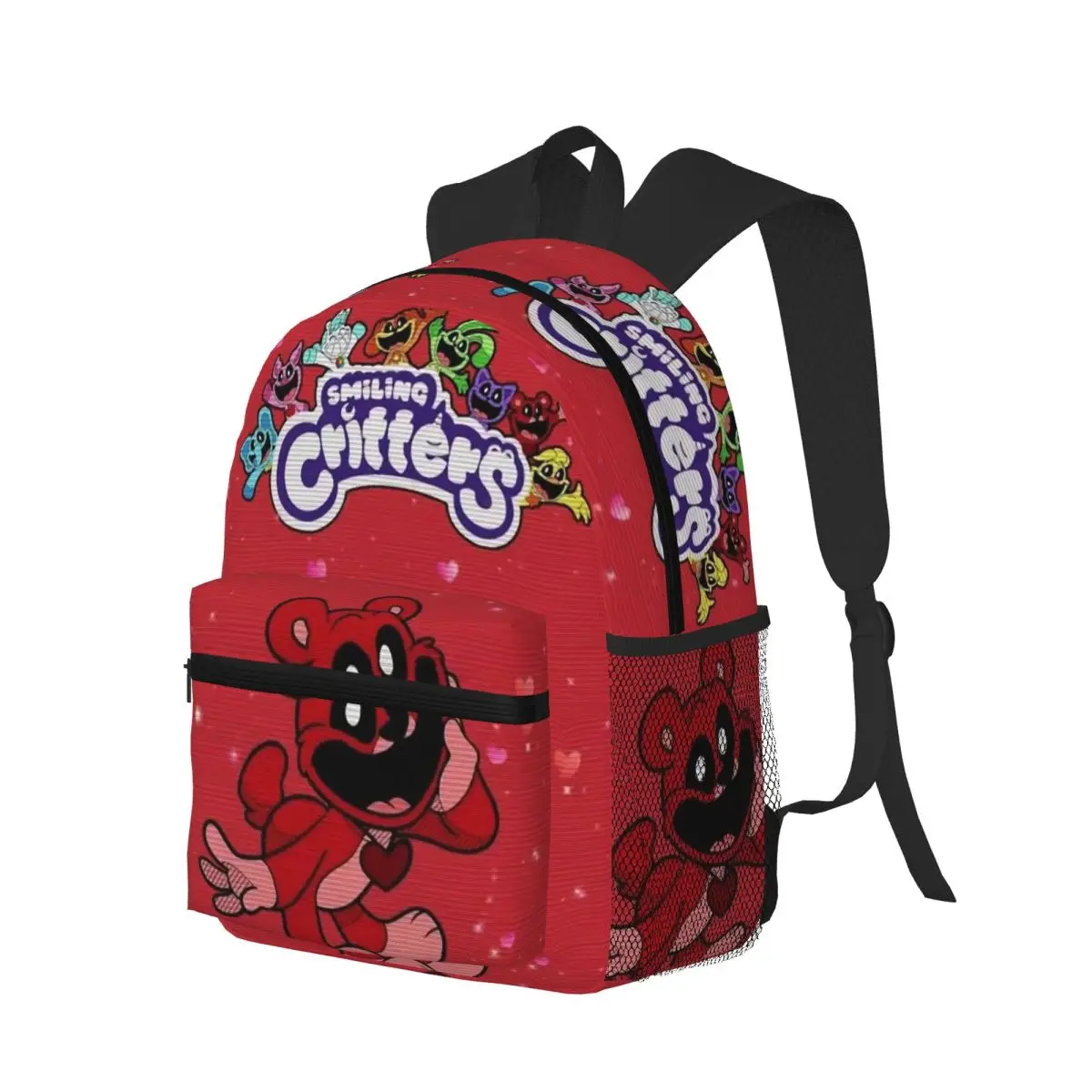 

Smiling Critters Bobby BearHug Студенческий рюкзак Школьная сумка Походный дорожный рюкзак для мальчиков и девочек Модная сумка для книг Сумки на плечо