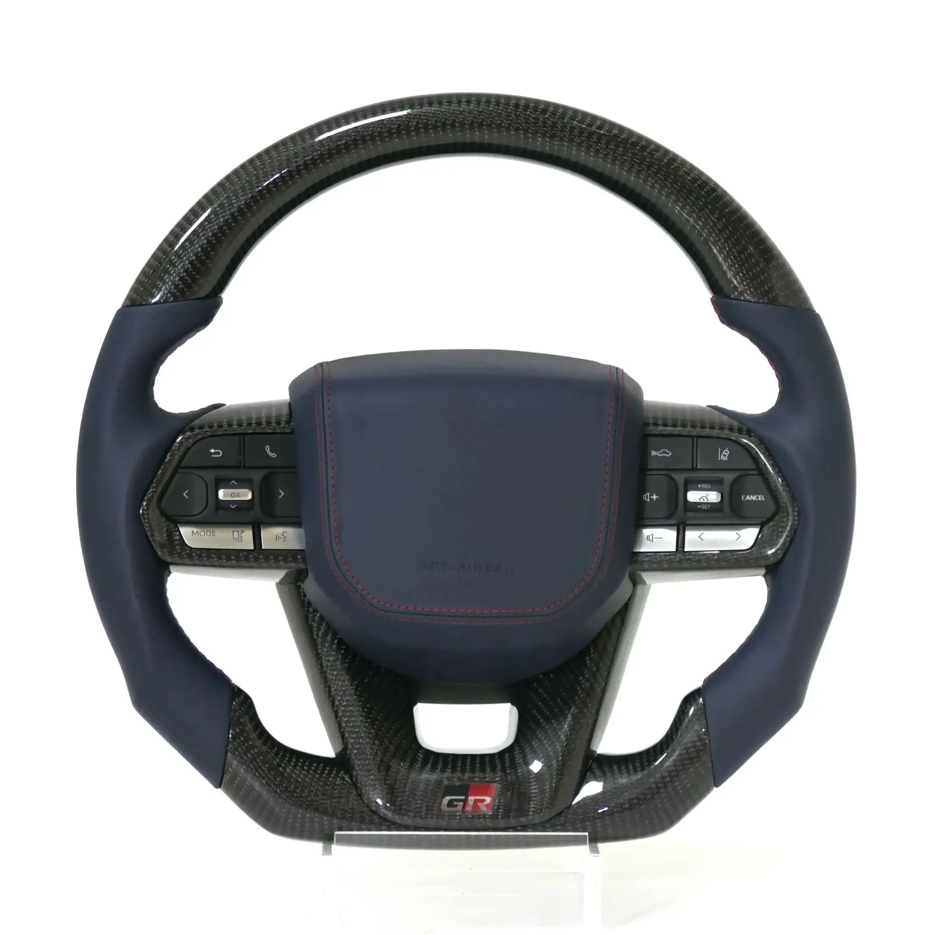 

Suitable for Toyota LC300 Carbon Fiber Steering Wheel Land Cruiser Prado El Favell French old model changed to new model