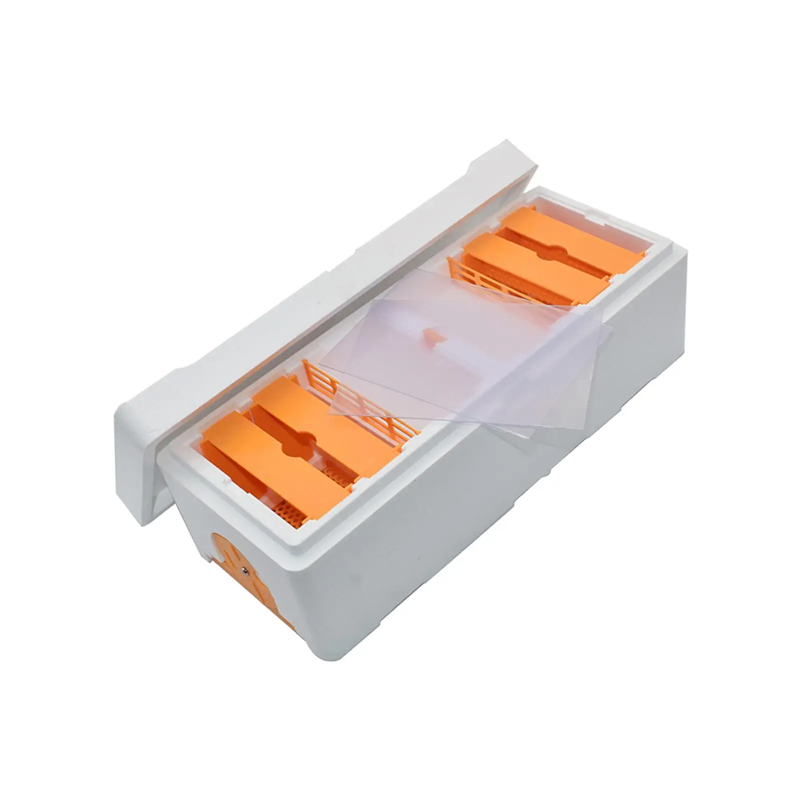 

Foam Bee Mating Box Double Slot Beekeeping Box Beekeeping Tools Bee Rearing Cage