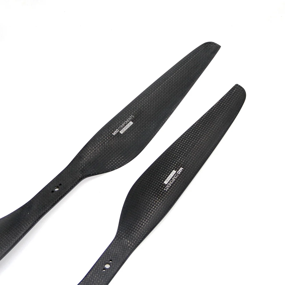 MAD 30X10.5 MATT high efficiency and high strength carbon fiber blade propeller for multrirotor