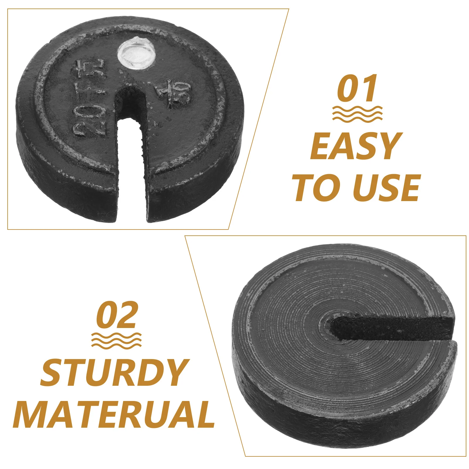 Timbangan Besi Pengganti Anti Aus yang Dapat Digunakan Kembali untuk Timbangan Keseimbangan Alat Penimbangan Obat Tradisional Cina Timbangan Logam Portabel Bergaya Retro