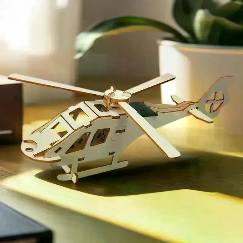 

Деревянный биплан в сборе; Модель электрического самолета своими руками для детей, образовательные научные эксперименты