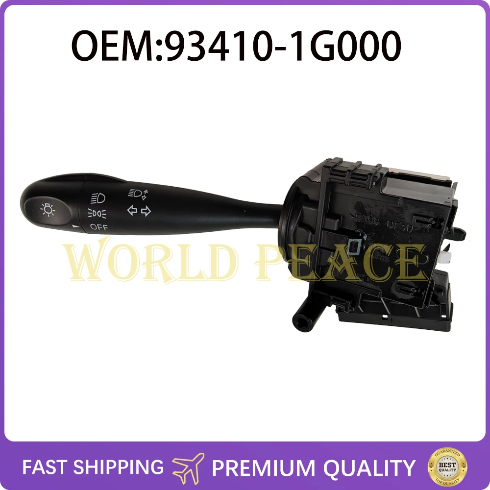 

Higher quality 93410-1G000 Headlight Turn Signal Light Switch For 06-11 Hyundai Accent Kia Rio 934101G000 93410 1G000
