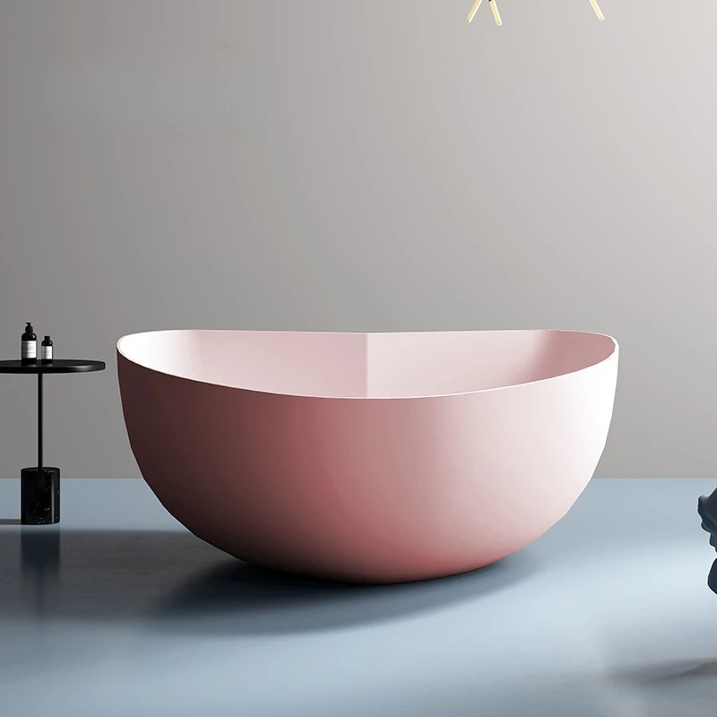 

Pink Love Shaped Acrylic Bathtub Home